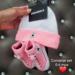 Baby Converse Hat and socks set